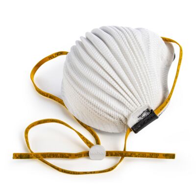 Moldex 4300P95 AirWave Respirator with SmartStrap and Full Flange, Medium/Large, 8/Box