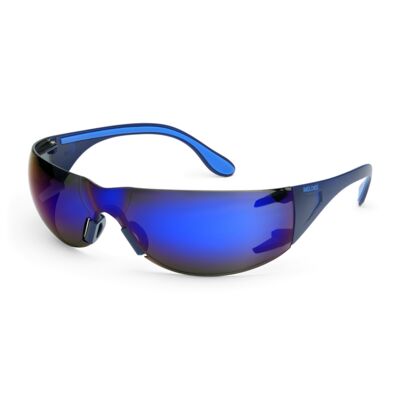 Moldex Adapt Lite 5003M-2 Safety Glasses, Blue Mirror IceShield Lens