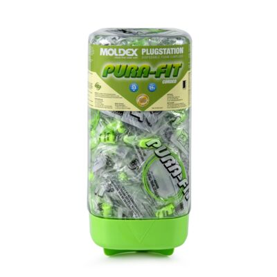 Moldex Pura-Fit 6882 Corded Earplug PlugStation, NRR 33 dB, 150 Pairs