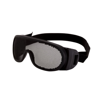 Crossfire WIREMESH - Wire Mesh Over the Glass Safety Eyewear - Black / Wire Mesh