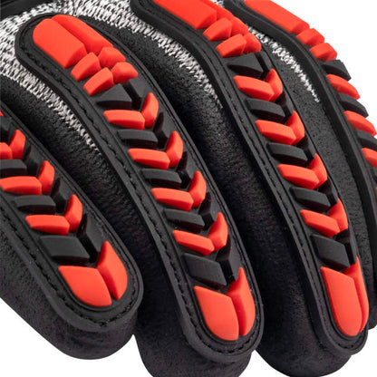 Radians RWG816 Acrylic Lined HPPE Shell with TPR and Nitrile Palm A6 Cut Protective Glove