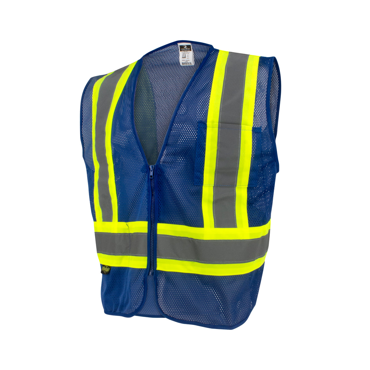 Radians SV22-1 - Economy Type O Class 1 Two Tone Safety Vest - Blue