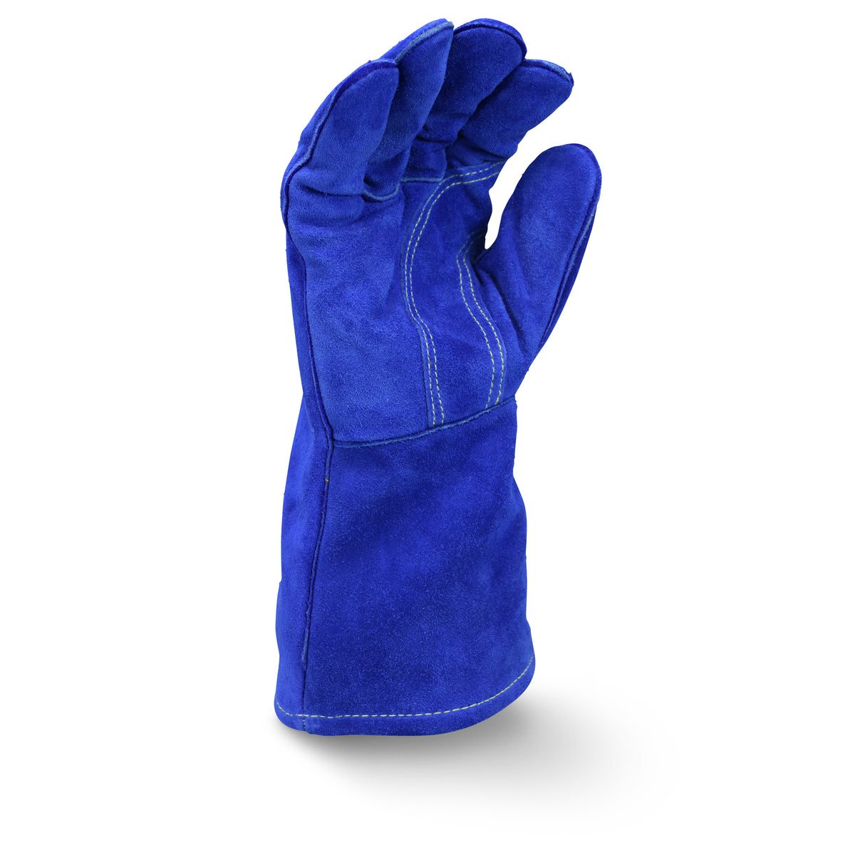 Radians RWG5410 - Premium Side Split Blue Cowhide Leather Welding Glove - additional view