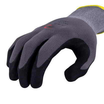 Radians RWG13B Nylon Shell with Micro Foam Nitrile Palm Dip