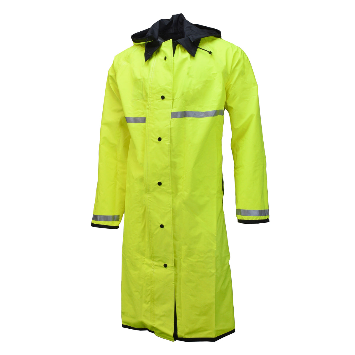 Neese 475RCH3M - Duty Series Reversible Coat with 3M Reflective Taping - Hi-Vis Lime / Black
