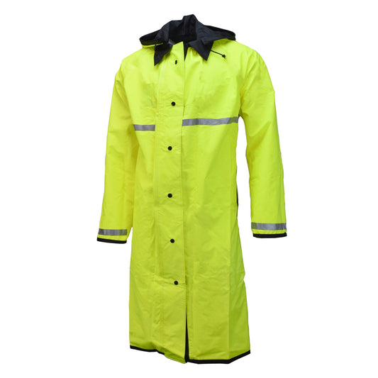Neese 475RCH3M - Duty Series Reversible Coat with 3M Reflective Taping - Hi-Vis Lime / Black
