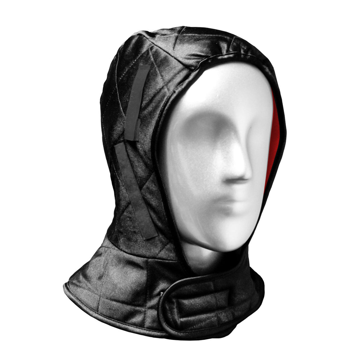 Radians RWL17 - Nordic Blaze® RWL17 Dual Layer Shoulder Length Thermal Hard Hat Liner - Black / Red