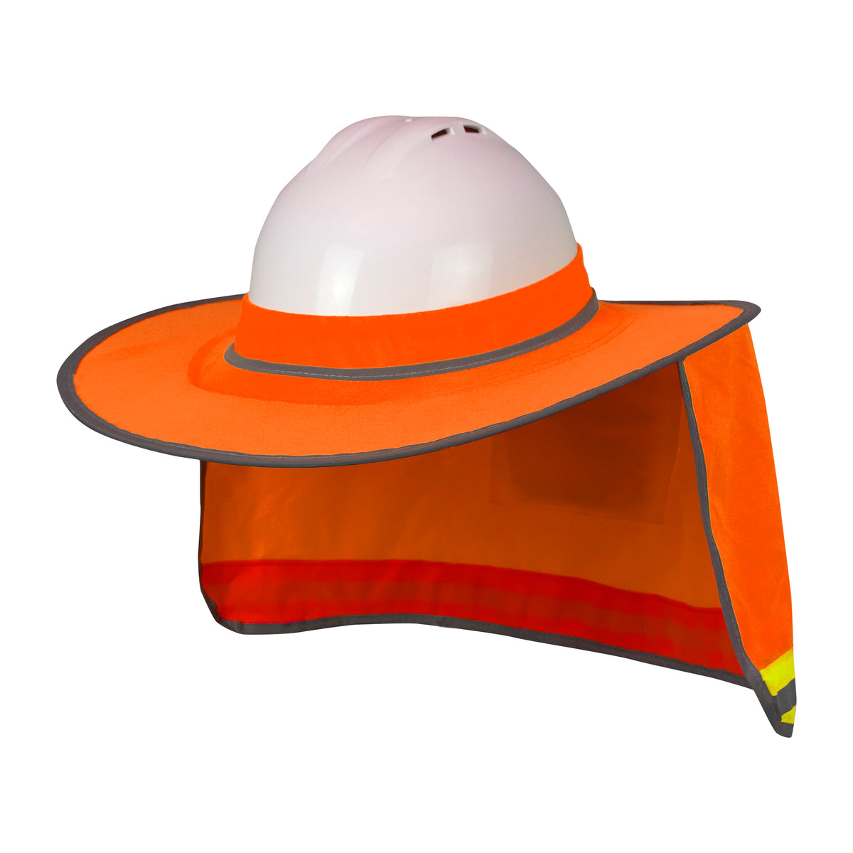 Radians RHHS-01 - Hi-Vis Collapsible Hard Hat Shade - Hi-Vis Orange