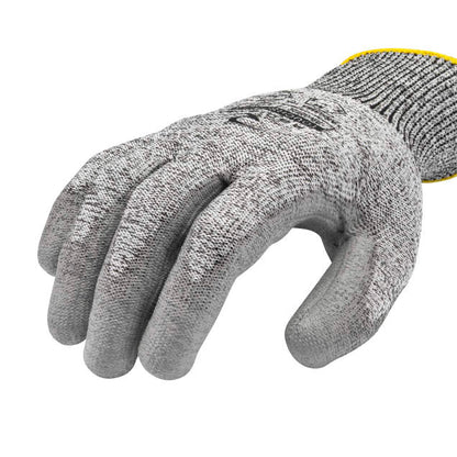 Radians RWG572 HPPE/Polyester Shell A4 Cut Level Polyurethane Palm Dip Gloves