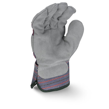 Radians RWG3205 - Fleece Lined Regular Shoulder Gray Split Cowhide Leather Glove - additional view