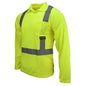 Radians ST22 Class 2 High Visibility Safety Long Sleeve Polo
