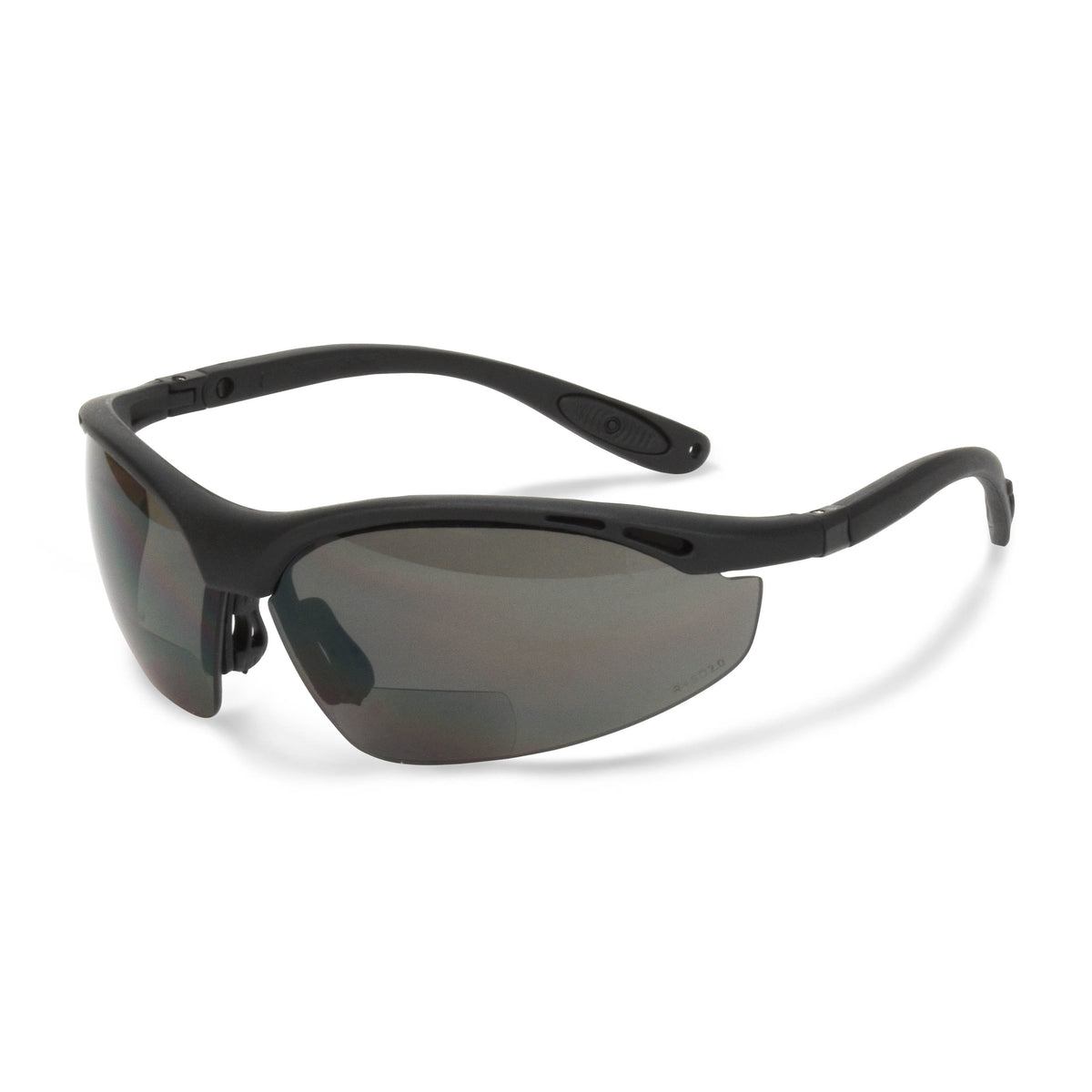 Radians CH-MAG - Cheaters® Magnifier Safety Eyewear - Black / Smoke
