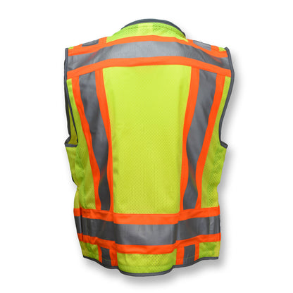 Radians SV55 - Class 2 Heavy Woven Two Tone Woven/Mesh Engineer Vest - additional view