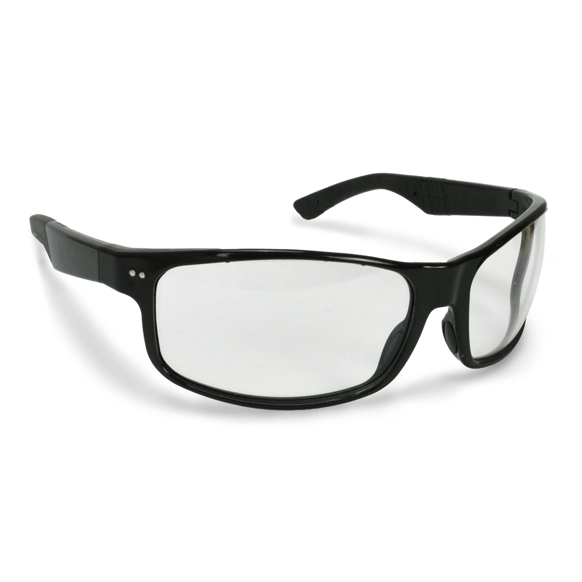 Crossfire CK7 - ™ Premium Safety Eyewear - Shiny Black Frame - Clear Lens - additional view