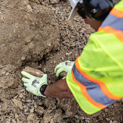 Radians RWG531 Radwear® Silver Series™ Cut Protection Level A2 High Visibility Grip Glove