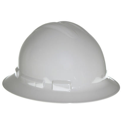 Radians QHR6 - Quartz™ Full Brim 6 Point Ratchet Hard Hat - Dark Gray - Gray
