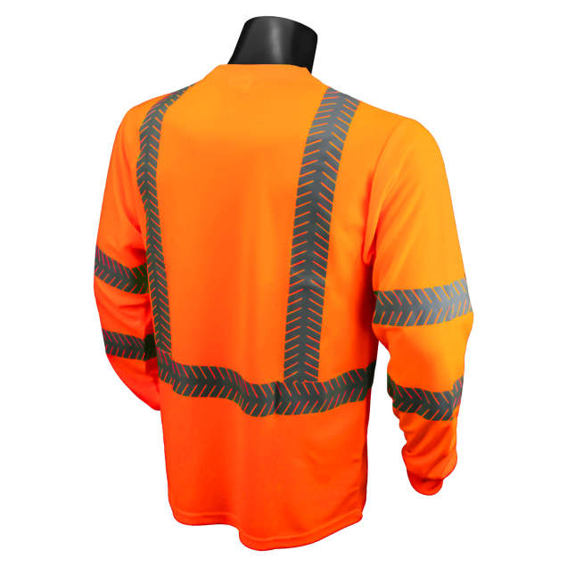 Radians ST24-3 Class 3 High Visibility Safety T-Shirt with Rad-Shade® UV Protection