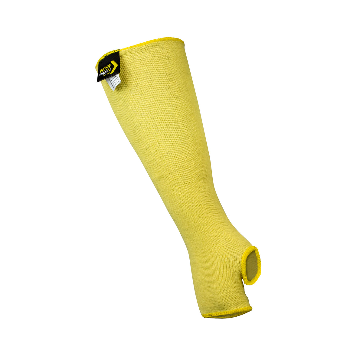 Radians RAD51K - 1-Ply Kevlar® A2 Cut Protection Sleeve 14" Length - Yellow