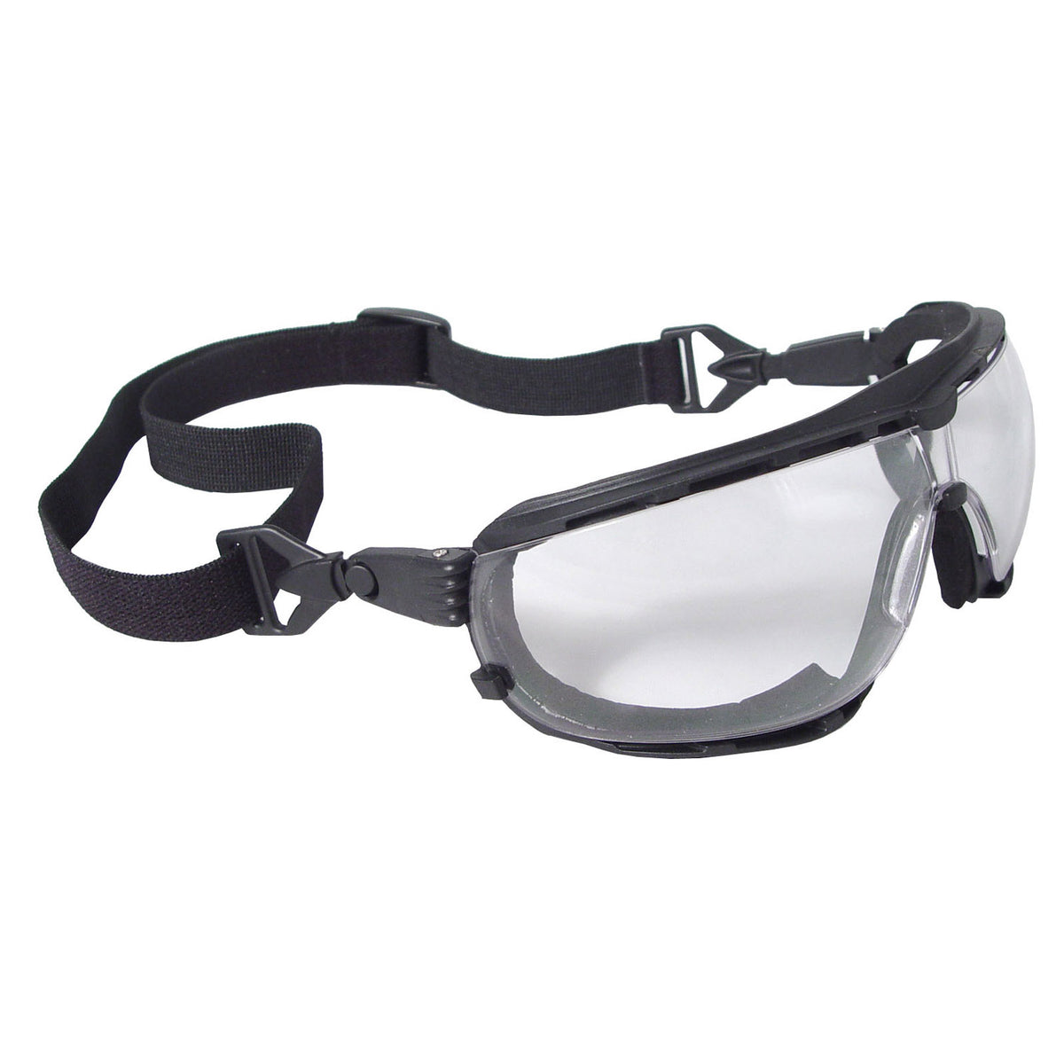 Radians DG - Dagger™ Foam Lined Safety Goggle - Black / Clear AF