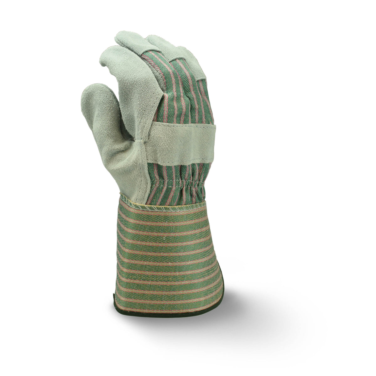 Radians RWG3300G - Select Shoulder Gray Split Cowhide Leather Glove with Gauntlet Cuff - additional view