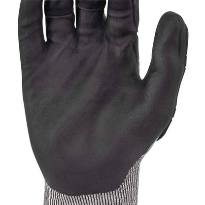 Radians RWG581 Cut Level A8 Foam Nitrile Coated Glove with TPR Impact Protection