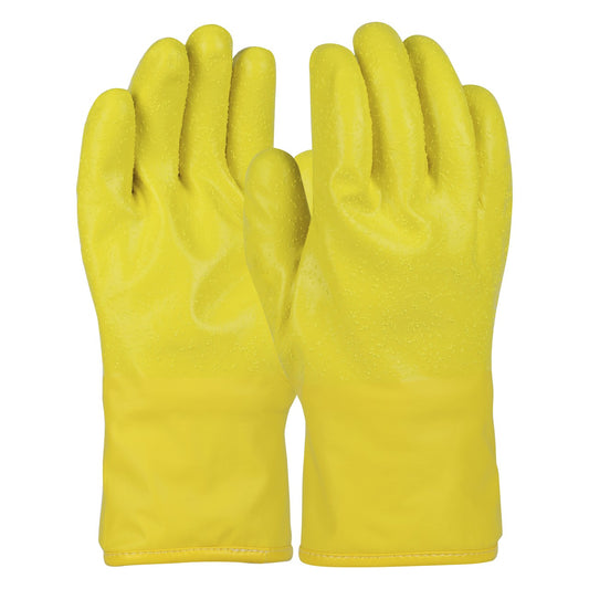 QRP 102 Cold Handling Polyurethane Glove with Thermal Cotton Lining - 11"