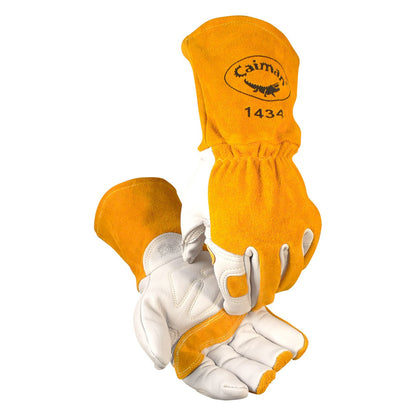 PIP Caiman - Premium Cow Grain MIG/Stick Welder' Gloves with Light Cotton/Fleece Insulation, Model 1434 - view 5