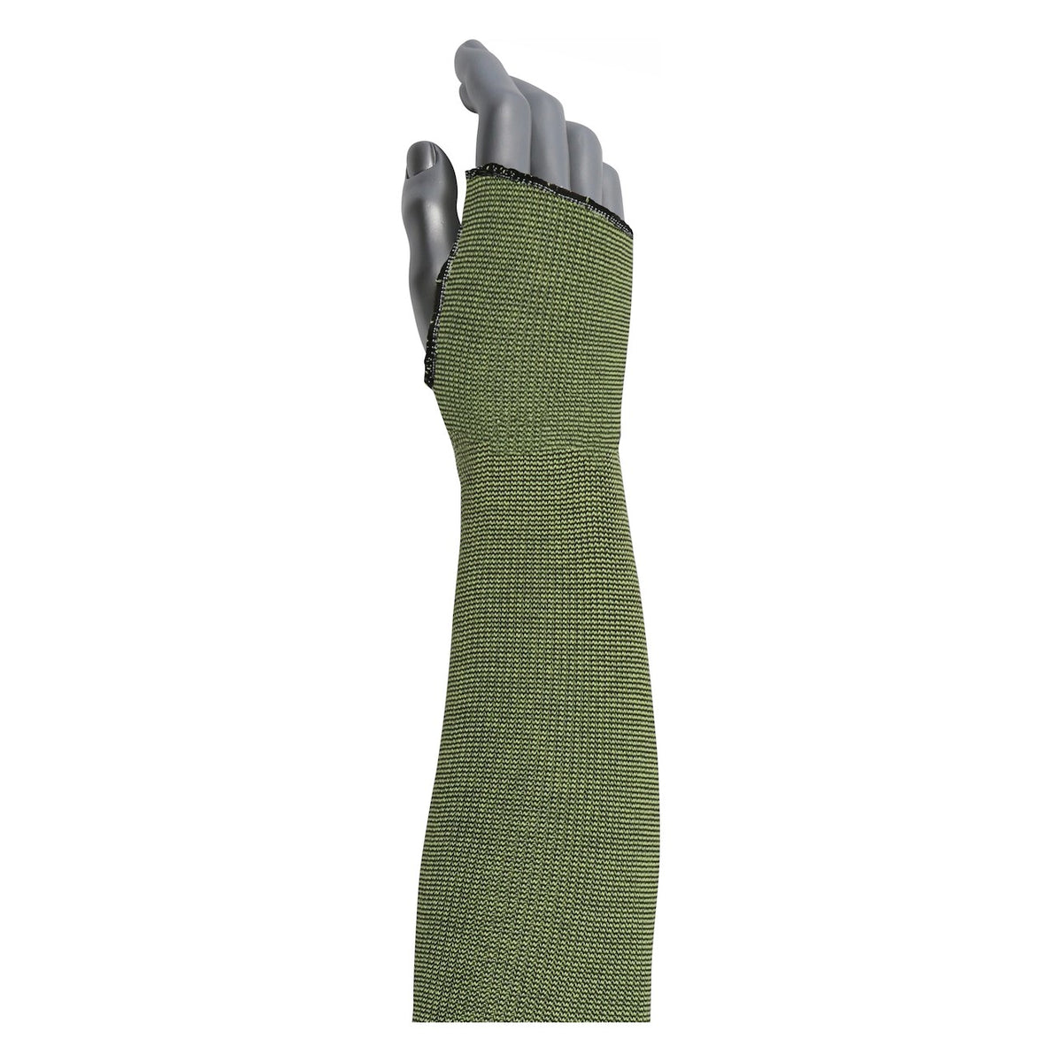 Kut Gard 15-21KVBKTH Single-Ply ACP / DuPont™ Kevlar® / Pritex™ Blended Sleeve with Antimicrobial Fibers, Smart-Fit® and Thumb Hole