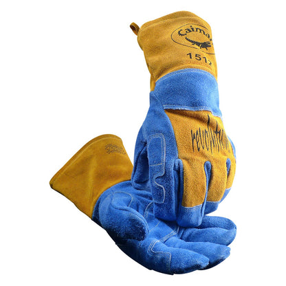 PIP Caiman - Premium Split Cowhide MIG/Stick Welder' Gloves with Wool Lining, Model 1512 - view 2