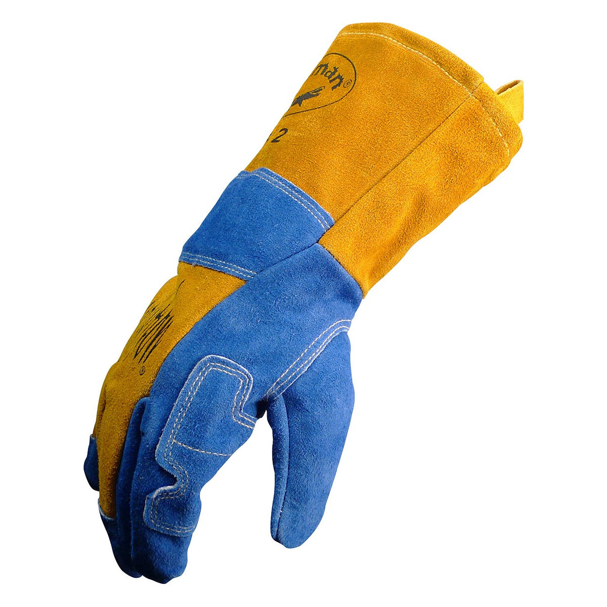 PIP Caiman - Premium Split Cowhide MIG/Stick Welder' Gloves with Wool Lining, Model 1512 - view 4