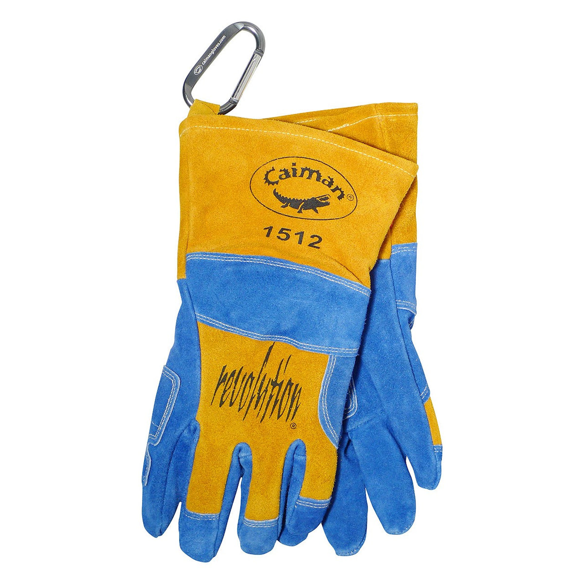 PIP Caiman - Premium Split Cowhide MIG/Stick Welder' Gloves with Wool Lining, Model 1512 - view 8
