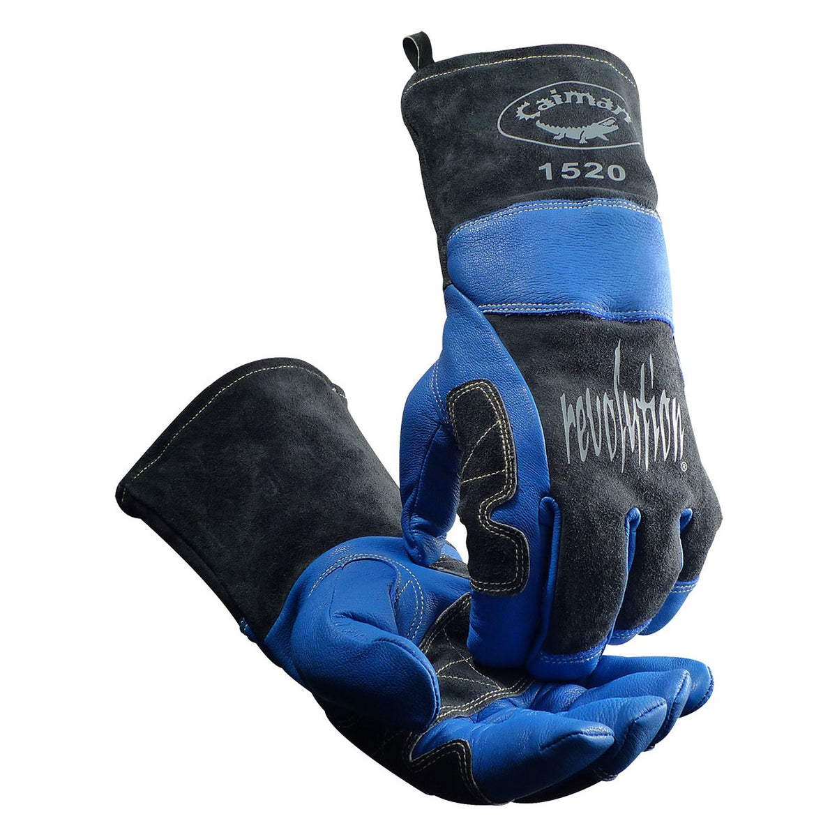 Caiman 1520 Premium Goat Grain MIG/Stick Welder's Glove with Wool Lining and Kontour Thumb™ & Wrist™