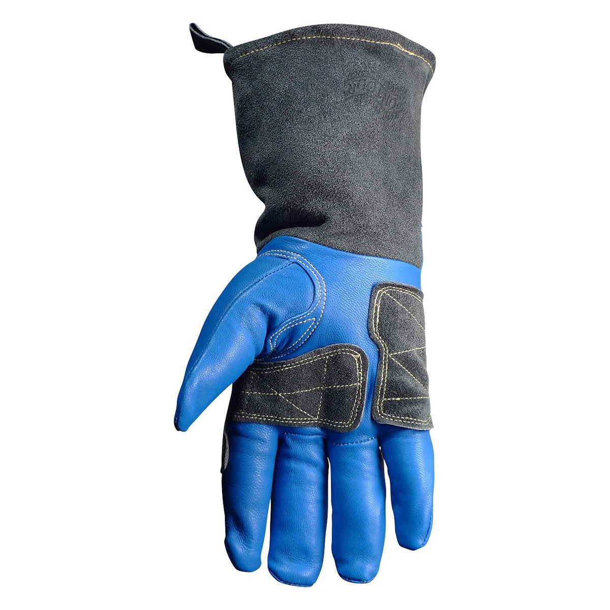Caiman 1520 Premium Goat Grain MIG/Stick Welder's Glove with Wool Lining and Kontour Thumb™ & Wrist™