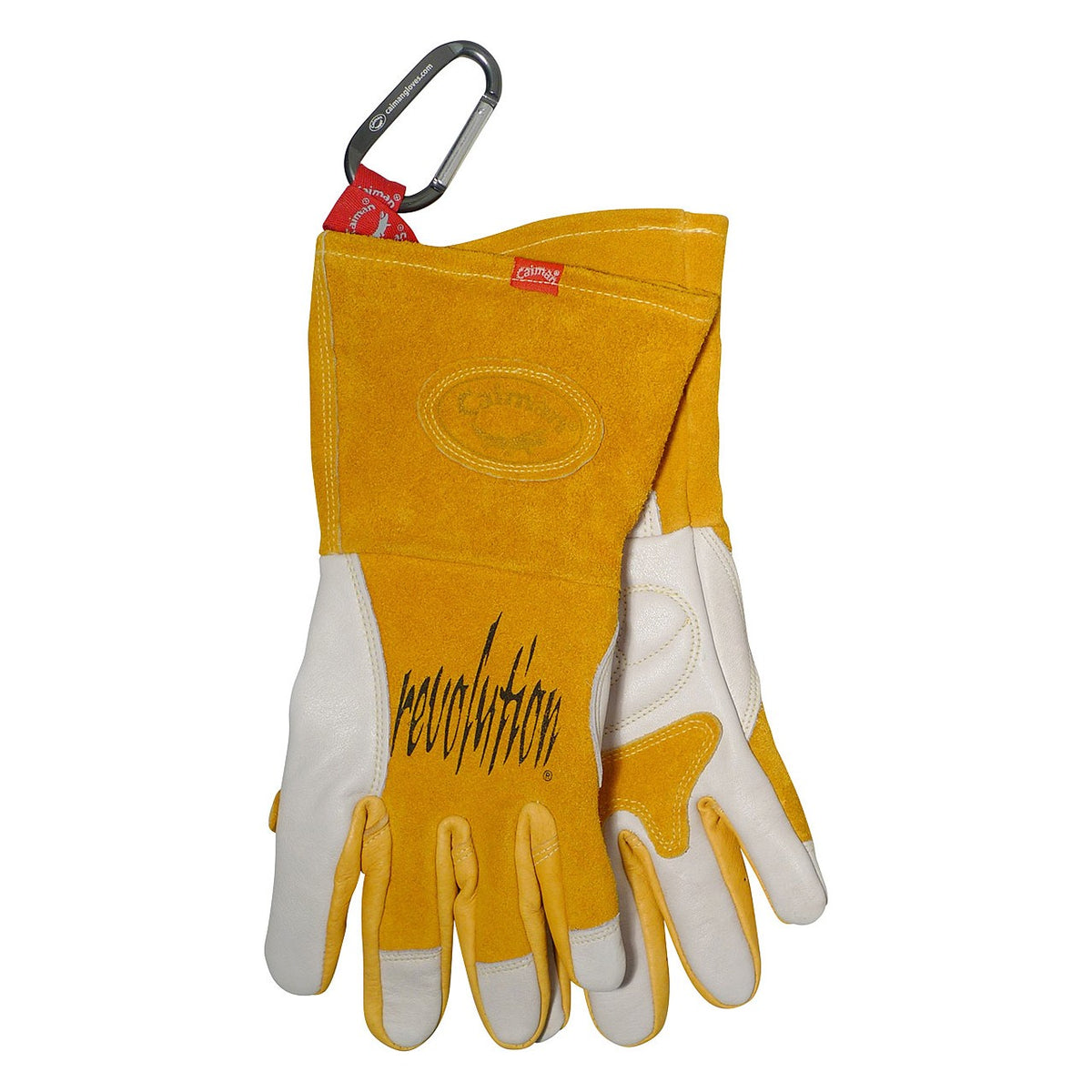 PIP 4 Caiman - Premium Cow Grain MIG/Stick Welder' Gloves with Two-Layer Insulated Back, Model 1810 - view 6