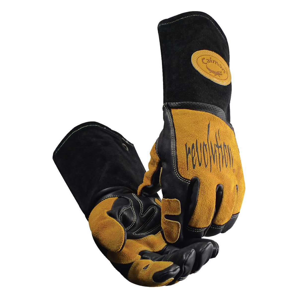PIP Caiman - Premium Top Grain Cowhide Leather MIG/Stick Welder' Gloves with FR Fleece Laminated Foam Insulation - view 3