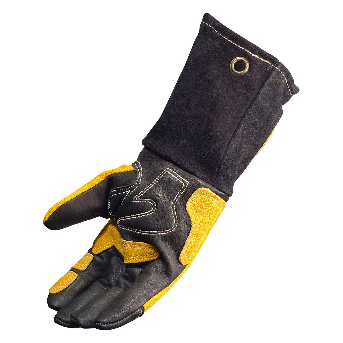 PIP Caiman - Premium Top Grain Cowhide Leather MIG/Stick Welder' Gloves with FR Fleece Laminated Foam Insulation - view 5