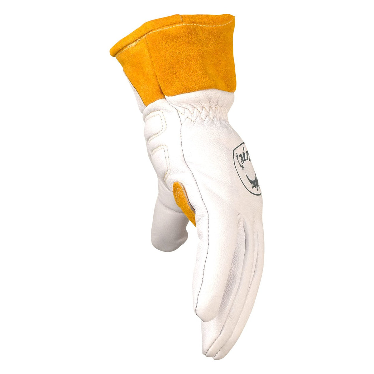 PIP Caiman - Premium Goat Grain TIG/MIG Welder' Gloves with Wool Insulated Back - Scalloped Cuff, Model 1871 - view 5
