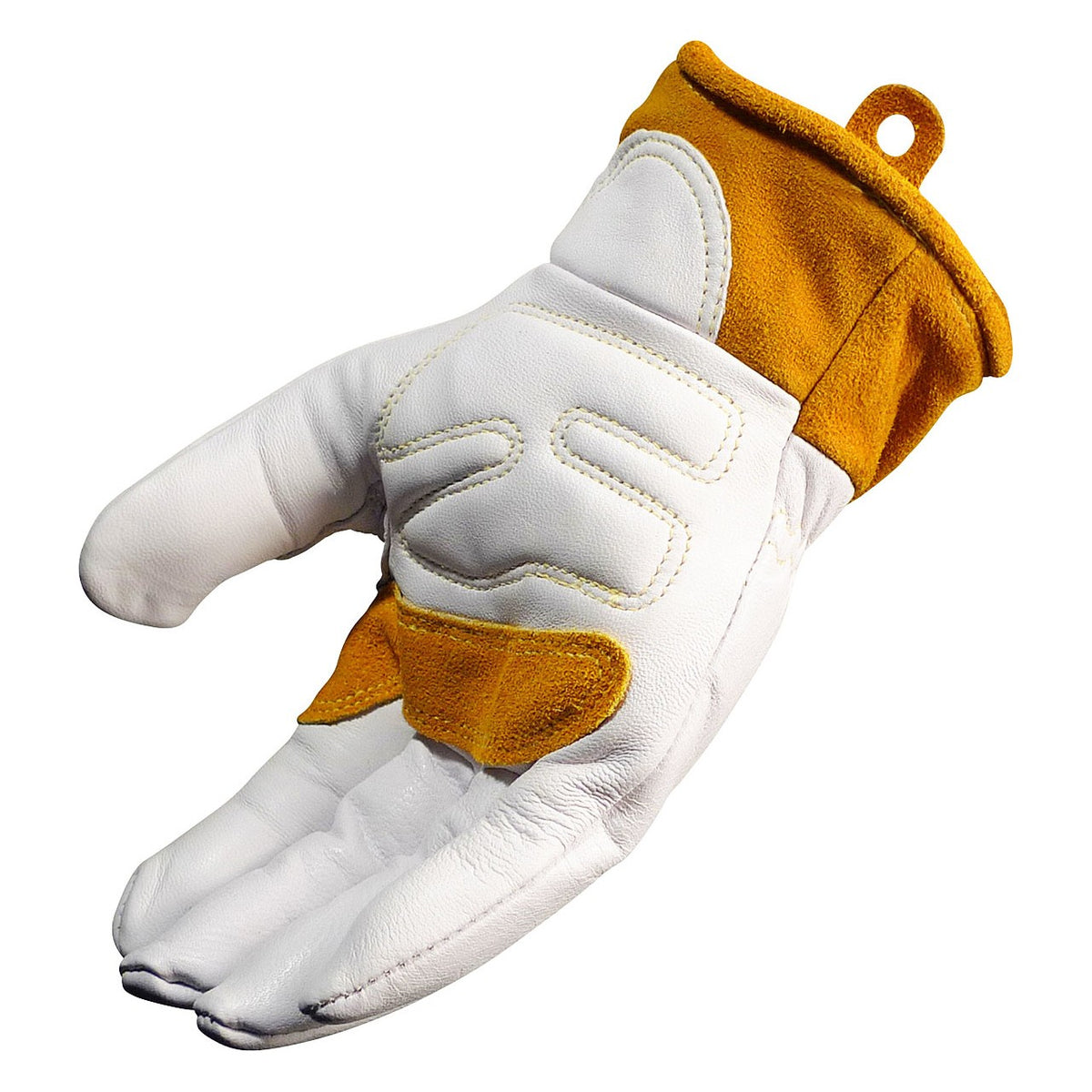 PIP Caiman - Premium Goat Grain TIG/MIG Welder' Gloves with Wool Insulated Back - Scalloped Cuff, Model 1871 - view 7