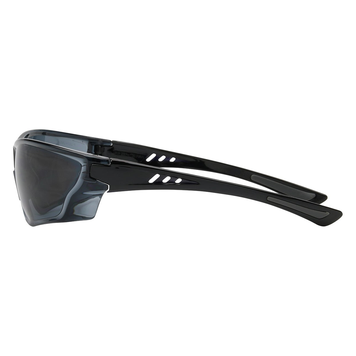 PIP 250-32-0021 Recon Rimless Safety Glasses with Gloss Black Temple, Gray Lens and Anti-Scratch / Anti-Fog Coating - view 5