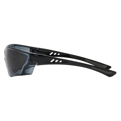 PIP 250-32-0021 Recon Rimless Safety Glasses with Gloss Black Temple, Gray Lens and Anti-Scratch / Anti-Fog Coating - view 5