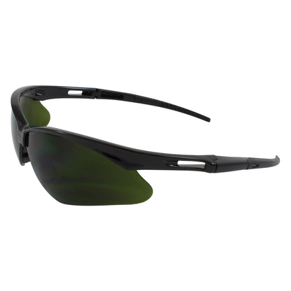 PIP 250-AN-10119 AnserTM: Semi-Rimless Safety Glasses with Black Frame, IR Filter Shade 5.0 Lens and Anti-Scratch - view 2