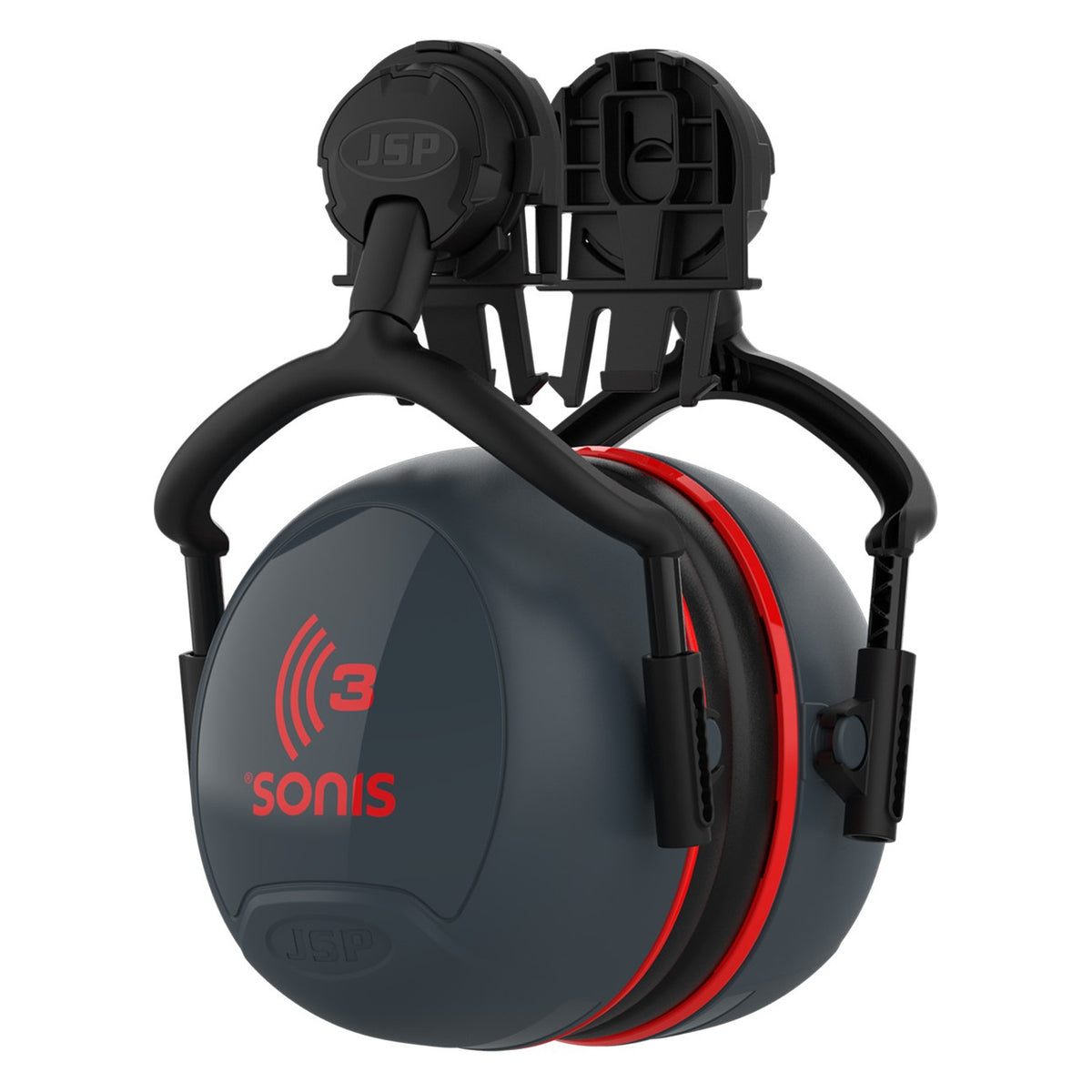 JSP 262-AEB042-CM Cap Mounted Dielectric Passive Ear Muff with Multi-Directional Fit - NRR 27