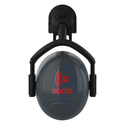 JSP 262-AEB042-CM Cap Mounted Dielectric Passive Ear Muff with Multi-Directional Fit - NRR 27