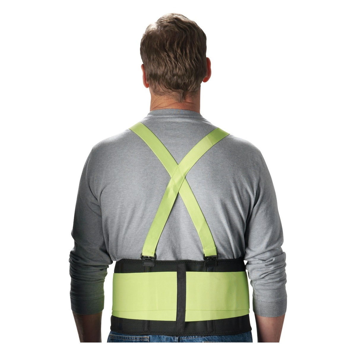 PIP 290-550 High Visibility Lime Yellow Back Support Belt