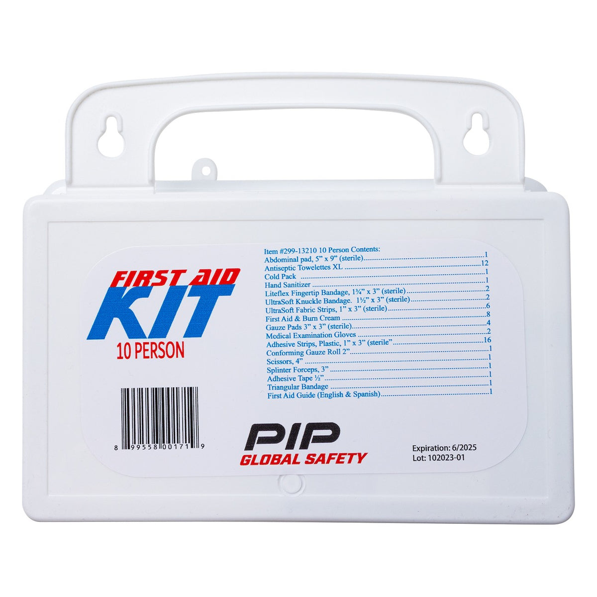 PIP 299-13210 Personal First Aid Kit - 10 Person - view 2