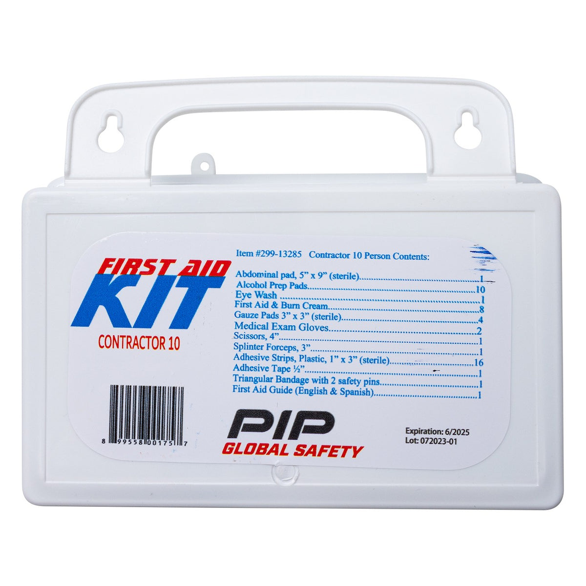 PIP 299-13285 Contractor First Aid Kit - 10 Person - view 3