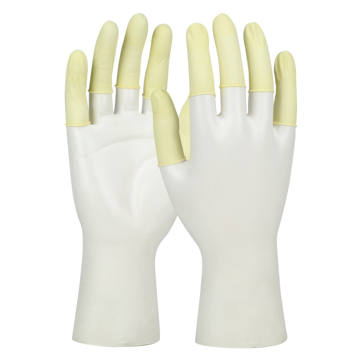 QRP 2C Disposable Vacuum Sealed Latex Finger Cots, Powdered - 3.5 Mil