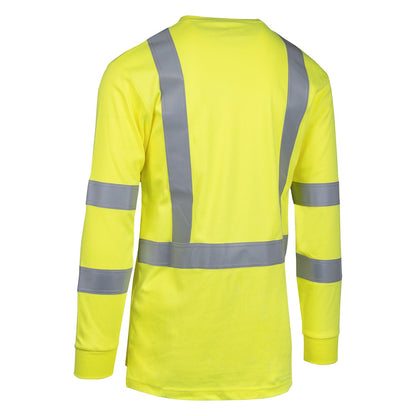 PIP 315-1355FR ANSI Type R Class 3 AR/FR Crew Neck Long Sleeve T-Shirt