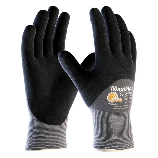 PIP Nitrile-Coated Cut Resistant Work Gloves (ANSI A1, 15-Gauge), Model 34-875V