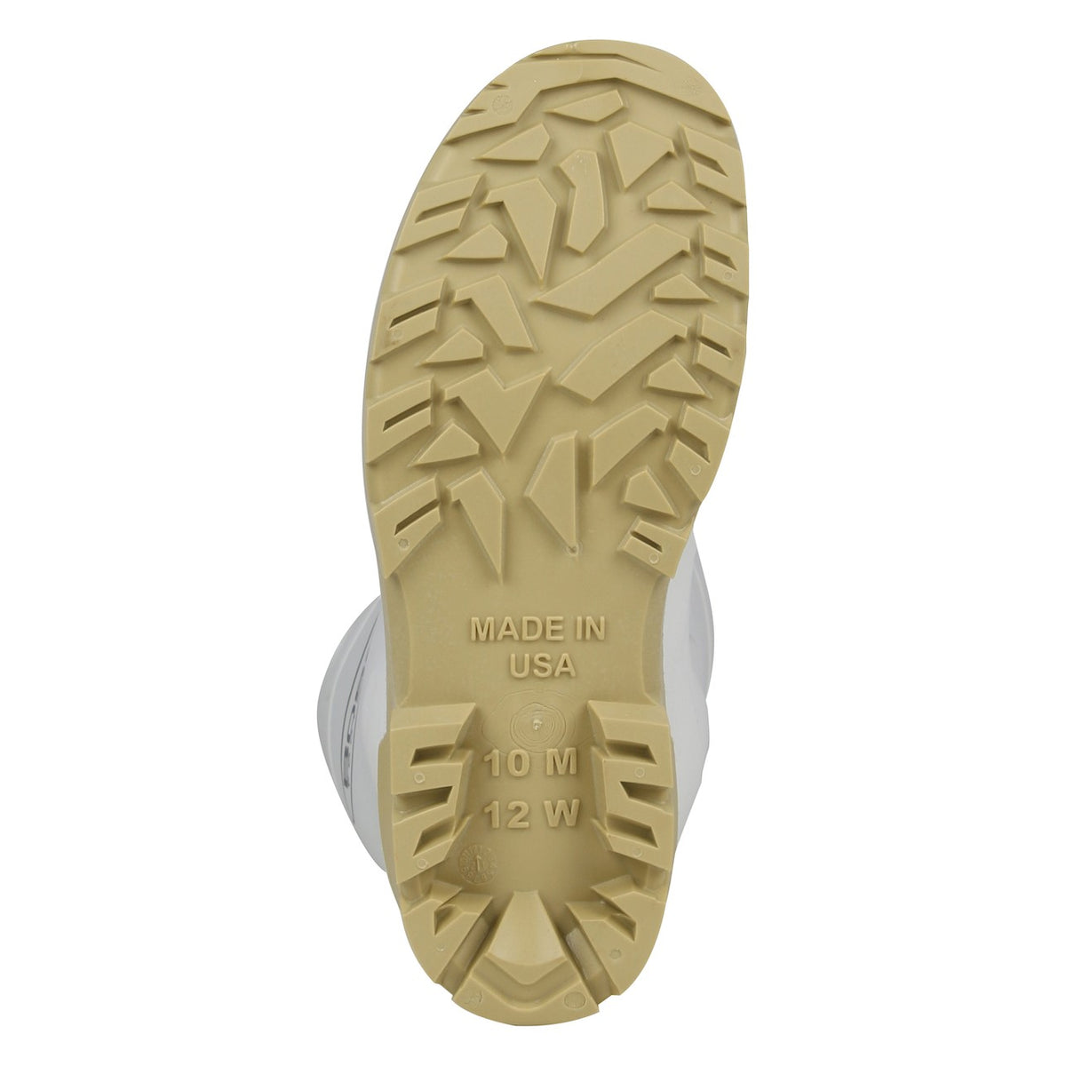 Boss 382-910 16" White PVC Steel Toe Boot
